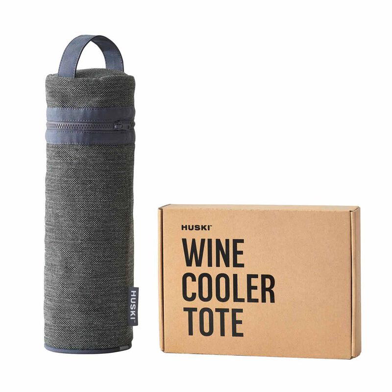 Huski Wine Cooler Tote - Charcoal Grey image number 0